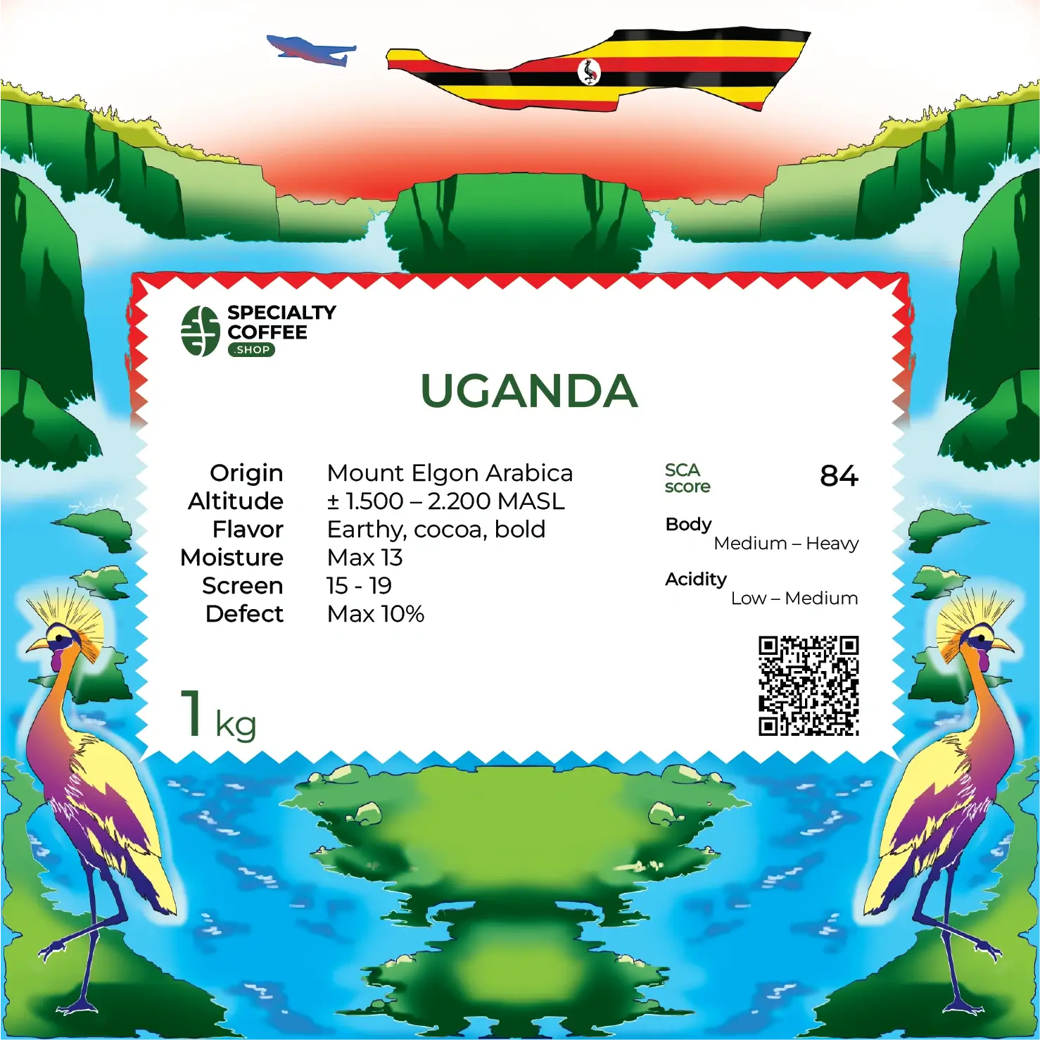 Uganda Bugisu - 1 Kg