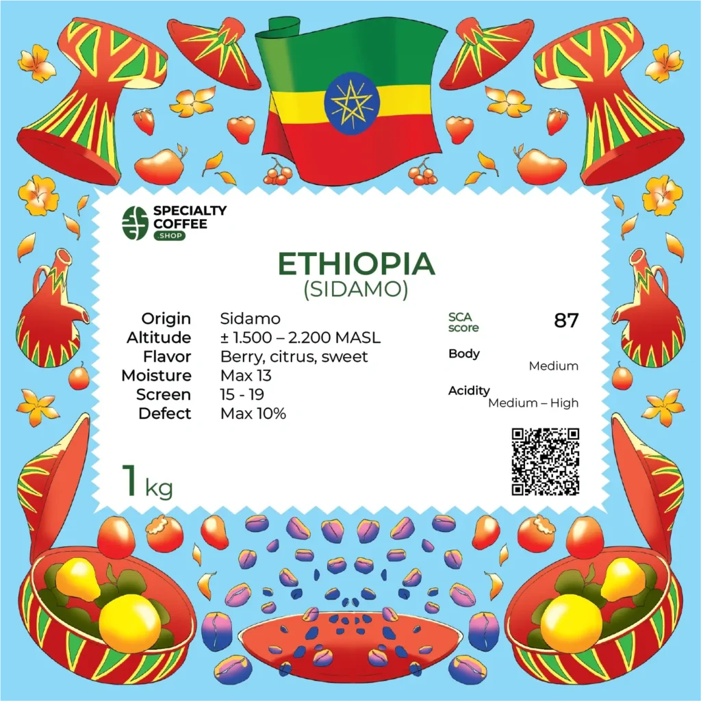 ETHIOPIA SIDAMO - 1KG